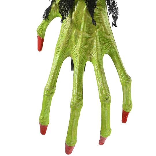 18" Green Zombie Hand Wreath Hanger